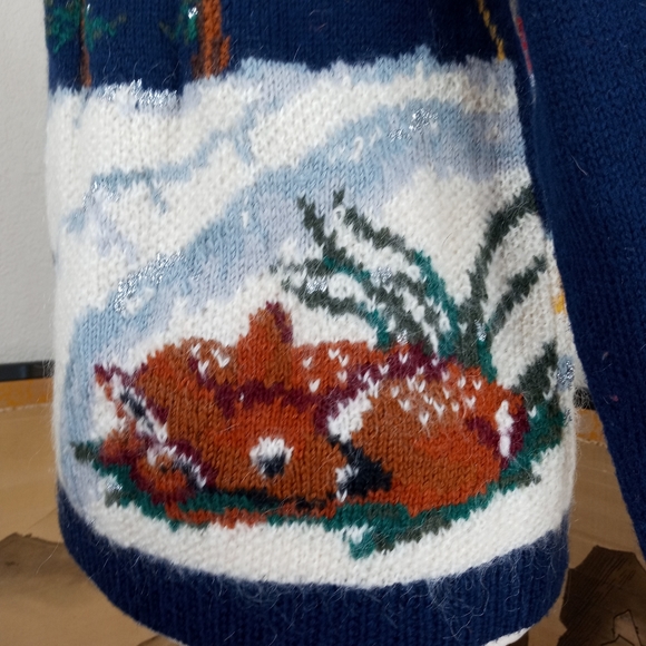 🎄90's vintage winter cardigan - Picture 12 of 15